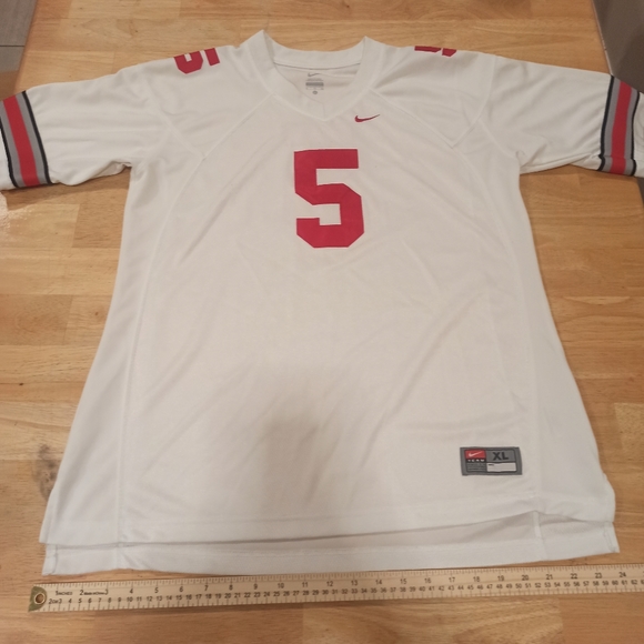 Nike OHIO STATE BUCKEYE FOOTBALL JERSEY MENS. Size XL - Picture 10 of 13